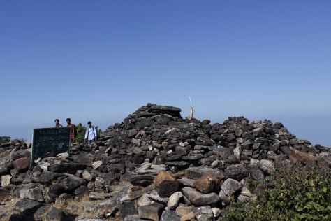 Shiva temple atop Pushpagiri hill