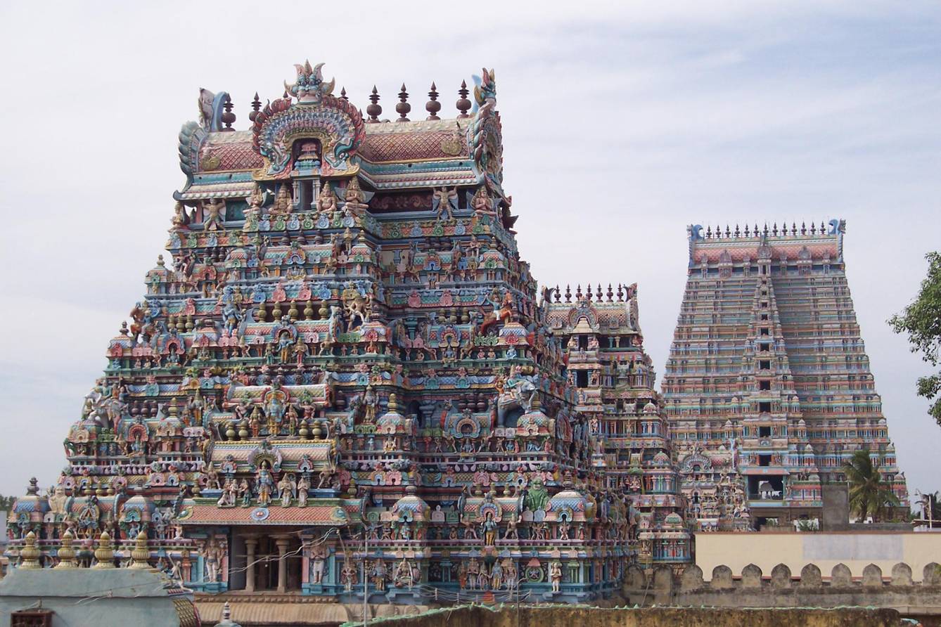 The Antya Ranganathar swamy temple at Srirangam