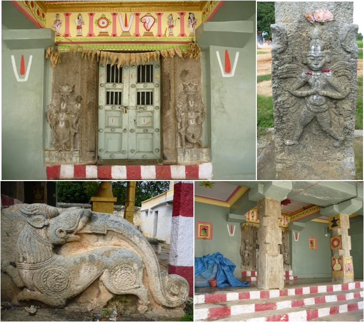 Inside the temple premises