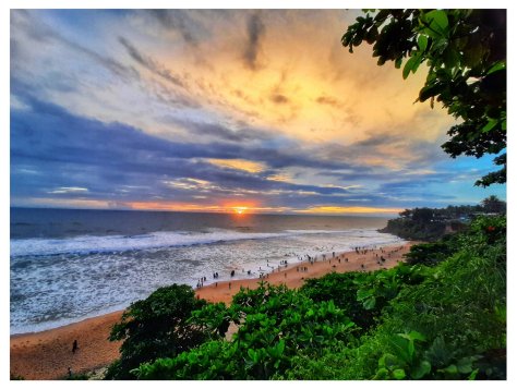 Sunset from Varkala Cliff