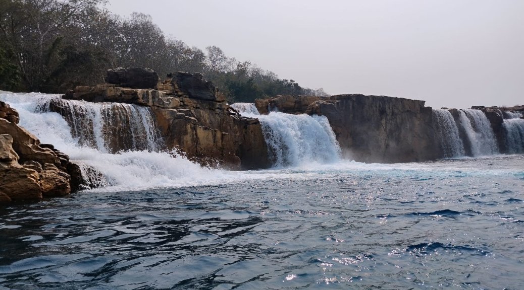 Panimur waterfalls at Dima Hasao district, Assam
