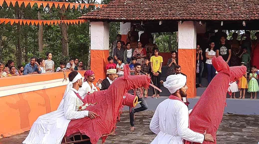 Kudure at Chembebellur Bhadrakali temple