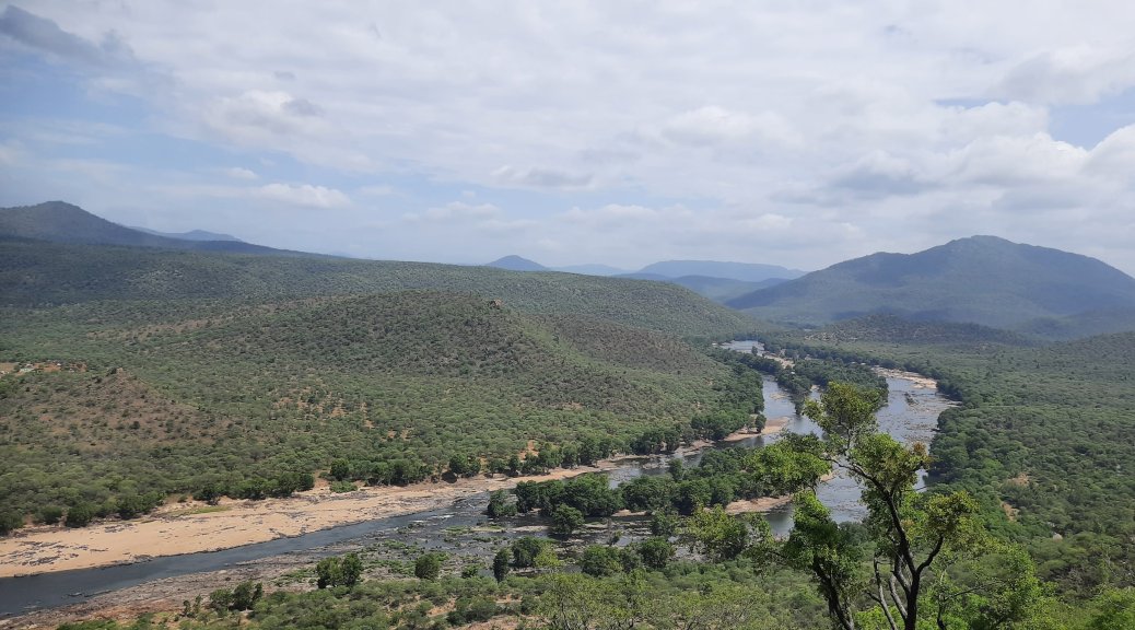 View from Biligundlu Ranganatha swamy temple