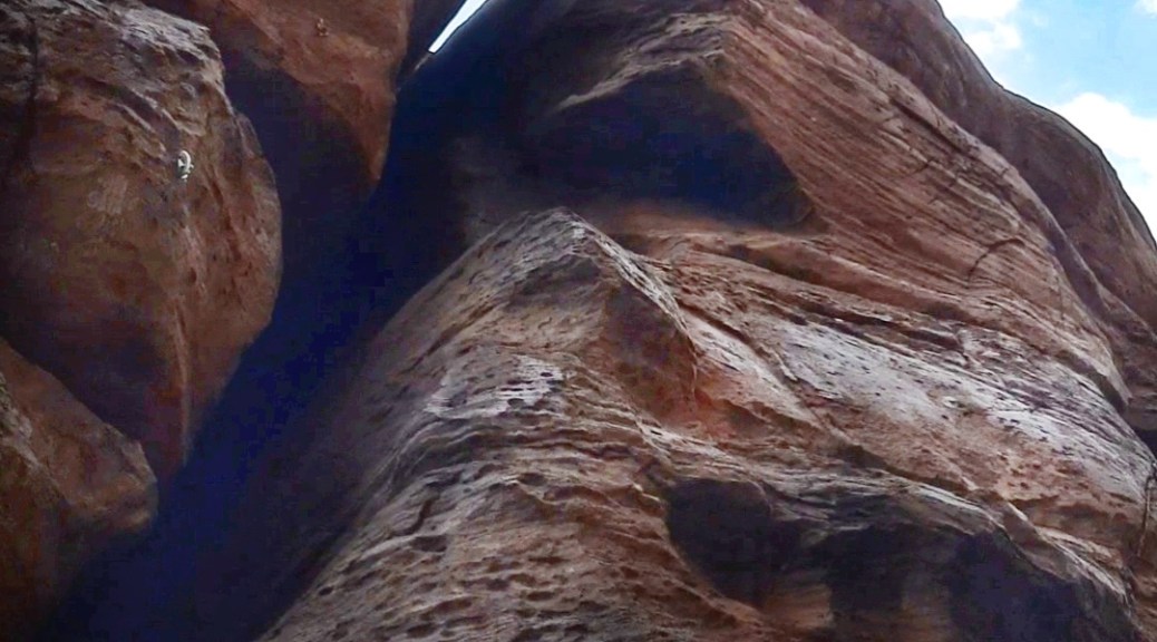 Rock Climbing at Badami