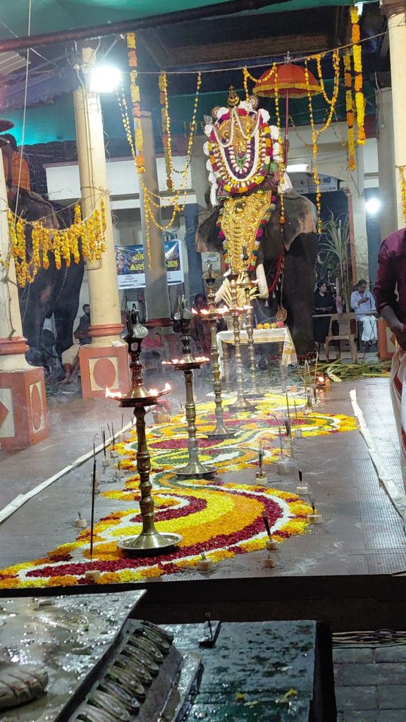 The Nadaswaram Seva at Subramanya temple, Cheriyanad